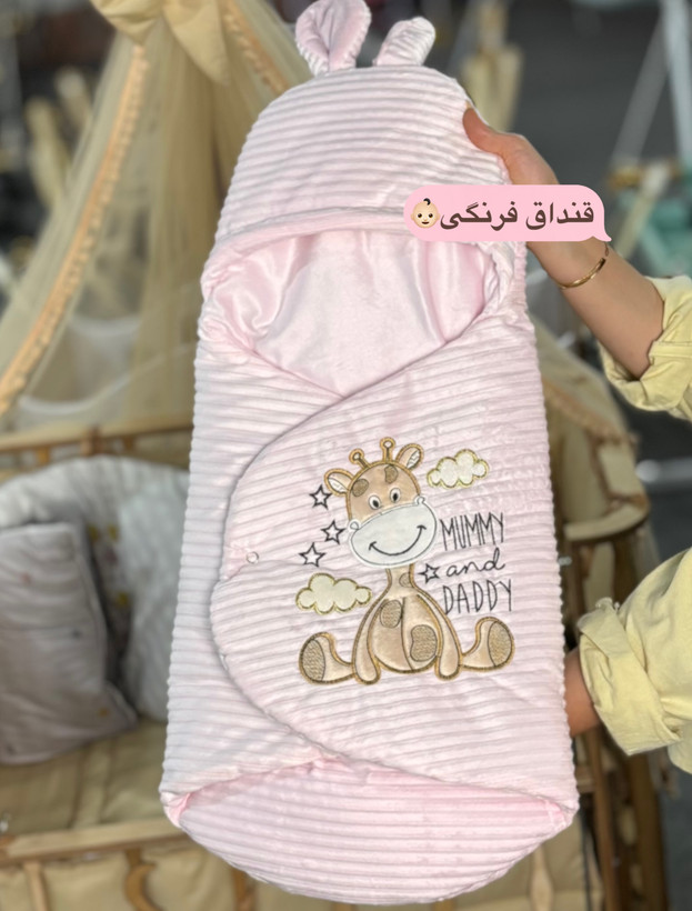 سرویس خواب نوزاد /بالشت،پتو،قنداق فرنگی
